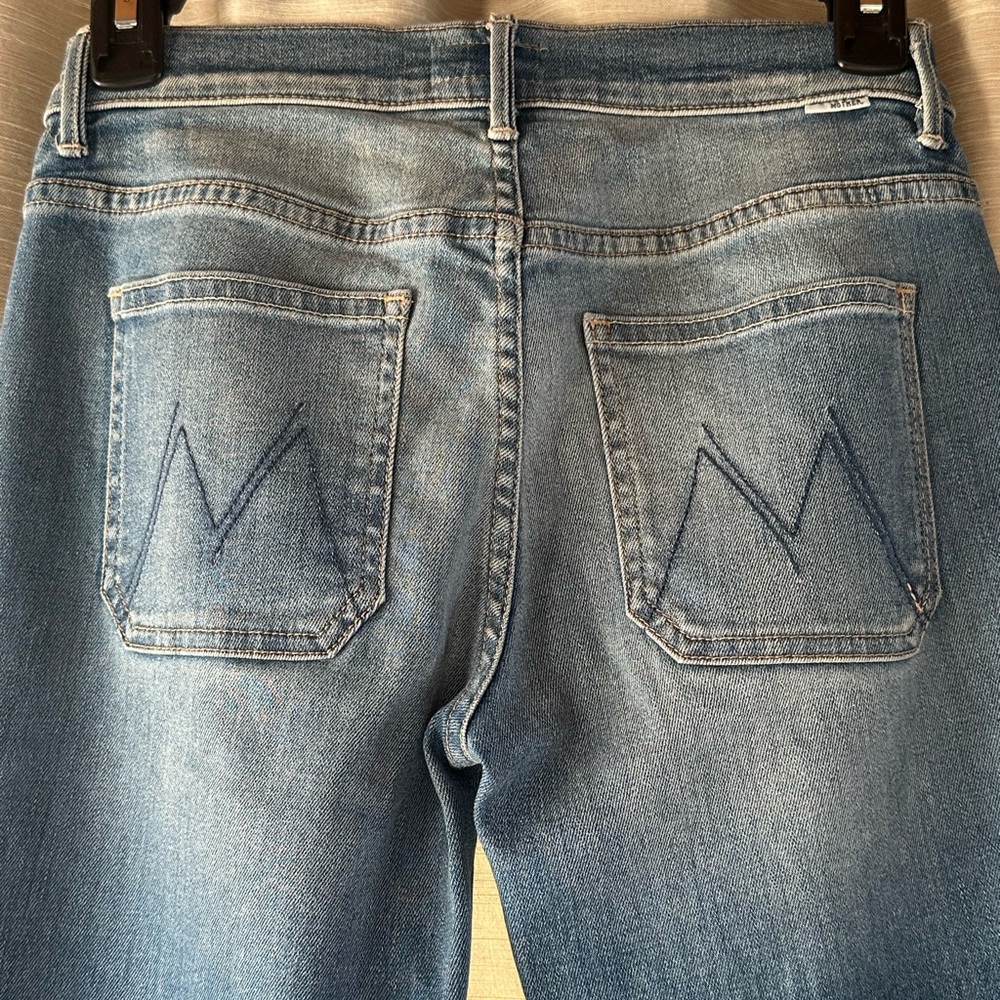 MOTHER Women's Straight Leg Jeans - Light Blue